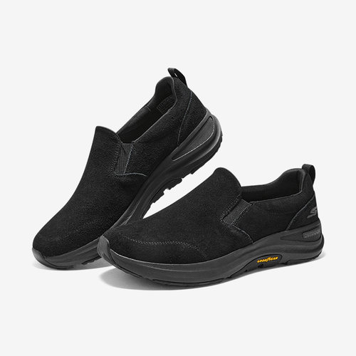Skechers/斯凯奇正品MEN'S GO WALK男子一脚蹬低帮休闲运动鞋