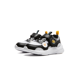 李寧正品 新款 小童潮流百搭魔術(shù)貼緩震運(yùn)動休閑鞋 YKNU140 2024秋季