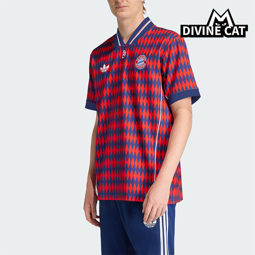 Adidas/阿迪达斯正品三叶草男士V领足球运动透气短袖JM9421