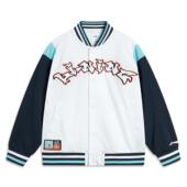 李宁正品 篮球系列男大童字母拼接单排扣宽松休闲针织外套YFDU177