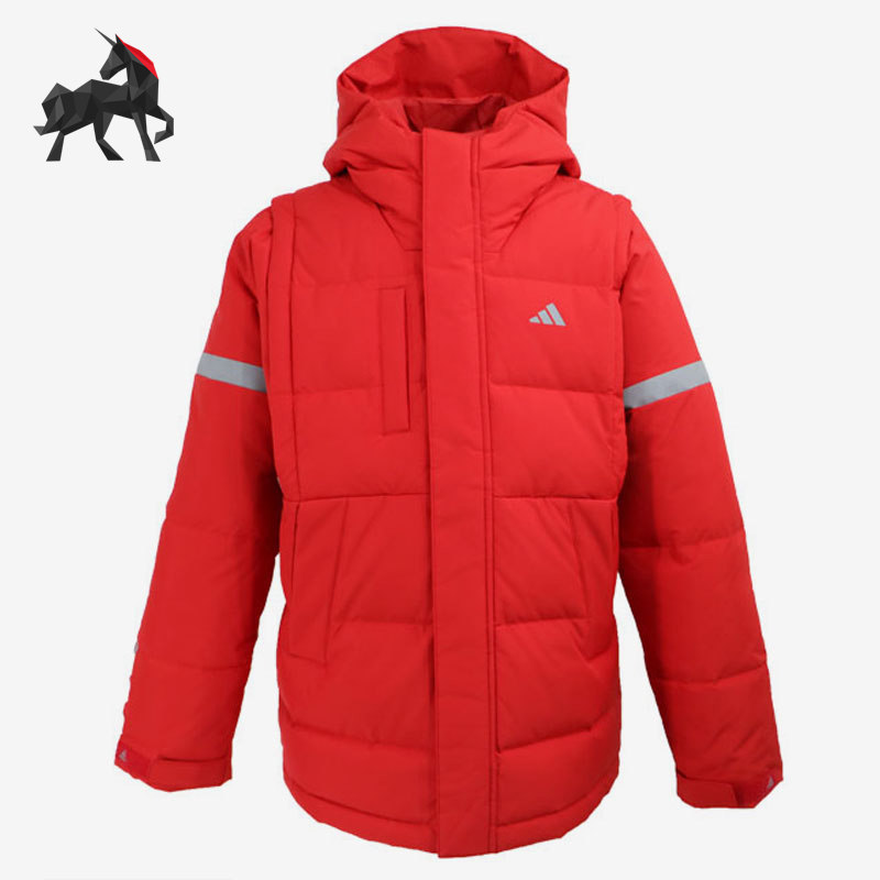 Adidas/阿迪达斯正品冬男童运动休闲童装羽绒服YOUTH服GG3672