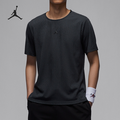 Nike/耐克正品JORDAN男士透气针织运动训练短袖T恤FN5865-022