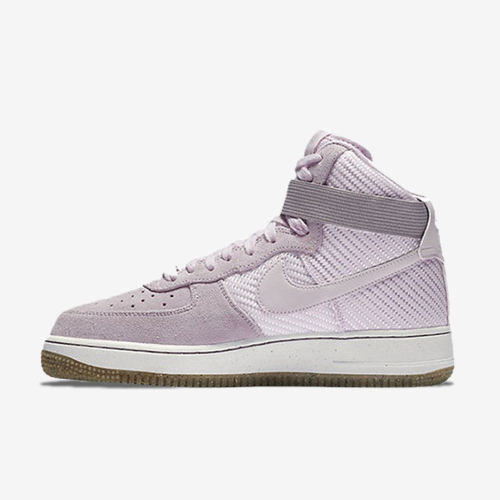 Nike耐克正品Air Force 1 Hi Prm女款高帮防滑轻便板鞋654440-500