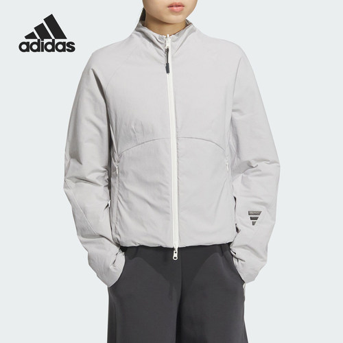 Adidas/阿迪达斯正品新款女士双面穿保暖运动修身棉服JM4248