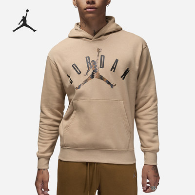 Nike/耐克正品JORDAN男子加绒保暖宽松连帽卫衣FD7416-200