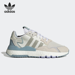 阿迪达斯正品 女子运动跑步鞋 三叶草NITE IF0419 JOGGER Adidas