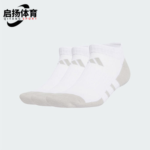 Adidas/阿迪达斯正品春夏新款男女同款短筒运动袜三双装JD9573
