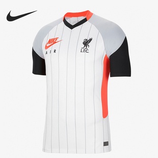 足球训练V领休闲短袖 Nike 耐克正品 运动男士 101 T恤CZ3410