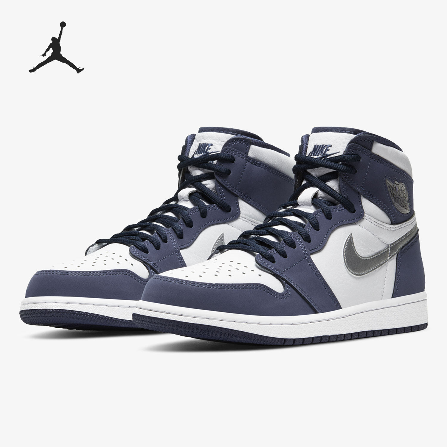 Nike/耐克正品 Air Jordan 1 男子运动休闲板鞋 DC1788-100