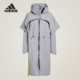 RAIN.RDY Adidas 阿迪达斯正品 C女士运动宽松连帽外套IW2118