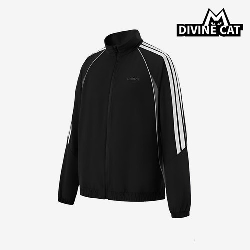 Adidas/阿迪达斯正品春秋男士运动立领轻质长袖夹克外套KB5655