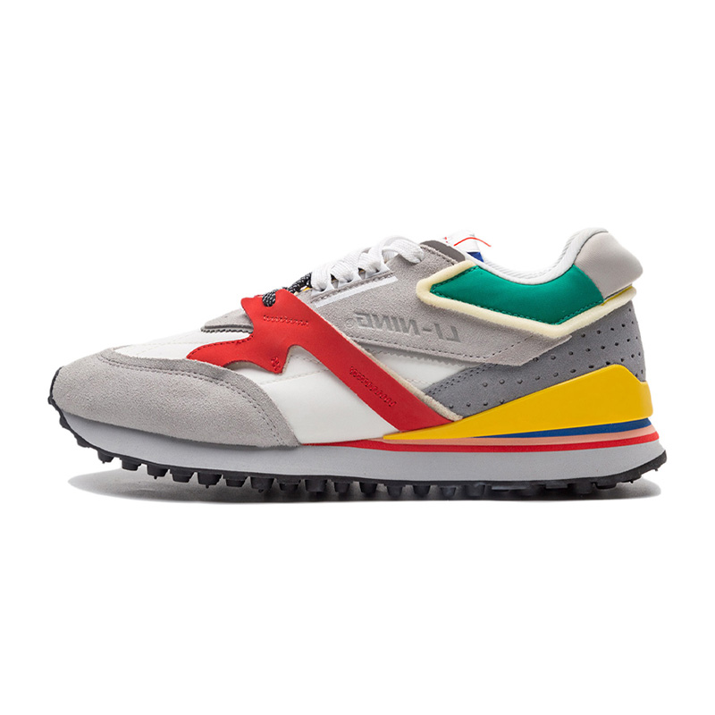 中国李宁正品初心001复古走秀款经典男子休闲运动鞋AGCP313