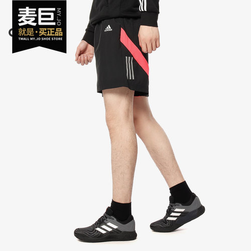 Adidas/阿迪达斯正品 OWN THE RUN SHO 男子休闲五分短裤DX9700