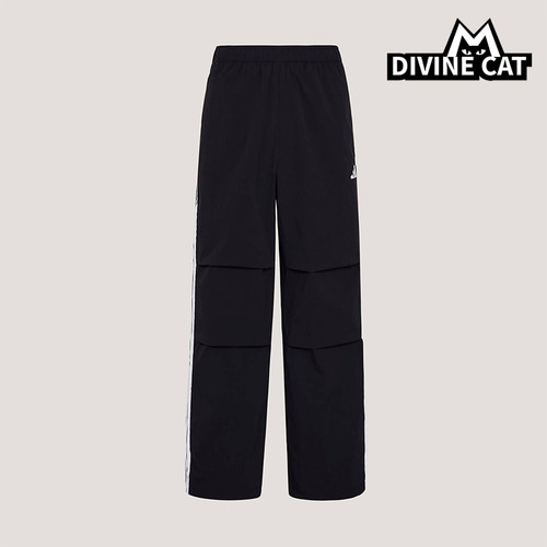 Adidas/阿迪达斯正品拒水梭织直筒运动经典休闲伞裤男长裤KX0908
