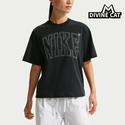 Nike/耐克正品Sportswear女士宽松运动休闲经典短袖T恤IR7839-010