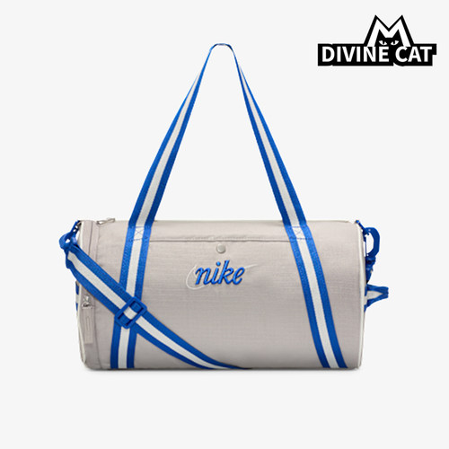 Nike/耐克正品2025新款男女同款拉链经典刺绣行李包DR6261-009
