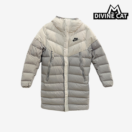 Nike/耐克正品NSW新款男灰米白色保暖防风经典羽绒服IB2963-100