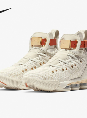 Nike/耐克正品LeBron XVI LMTD女士气垫时尚休闲鞋BQ6583-100