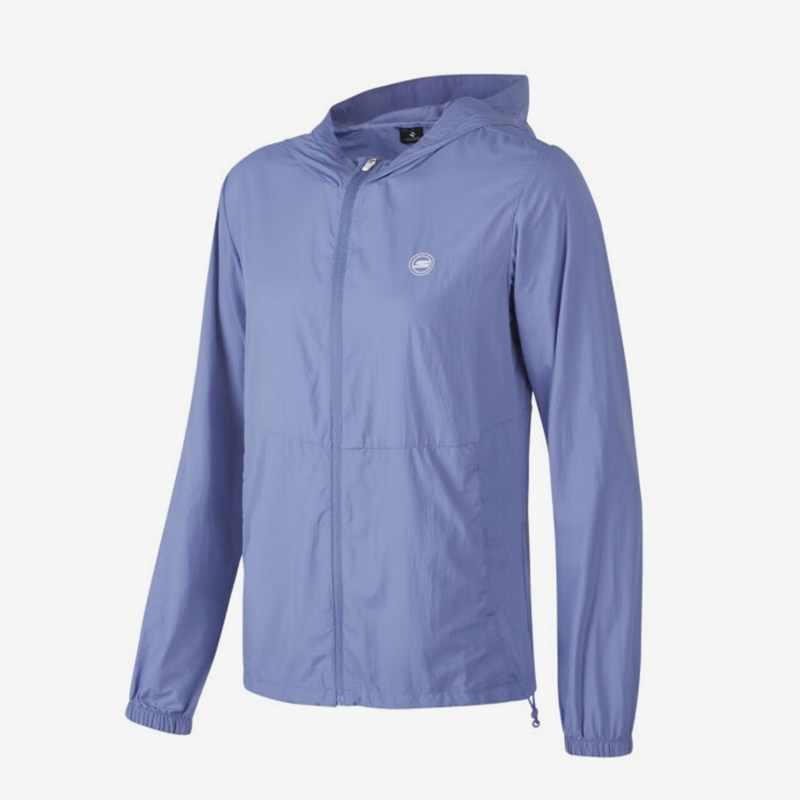 Skechers/斯凯奇正品2024新款女士日常休闲梭织轻薄连帽外套