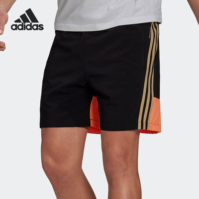 Adidas/阿迪达斯正品夏季新款男子户外运动训练短裤GL5676