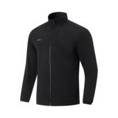 李宁正品 运动夹克外套AJDU301 健身系列男子加绒保暖舒适百搭修身