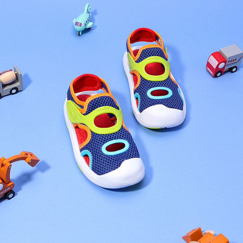 Lining/李宁正品夏季儿童轻便防滑透气魔术贴休闲运动凉鞋YKKQ008,童鞋/婴儿鞋/亲子鞋,凉鞋,淘宝优惠券,粉丝福利购,淘宝优惠卷