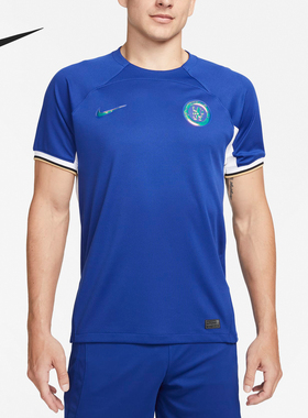 Nike/耐克正品23/24切尔西主场球迷版男士短袖球衣DX2685-496