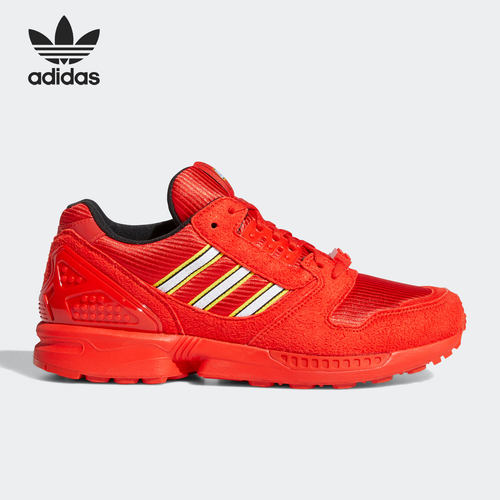 Adidas/阿迪达斯正品三叶草ZX 8000 LEGO男女经典运动鞋FY7084