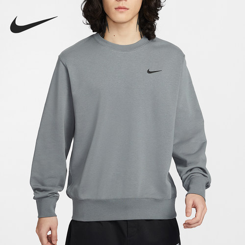 Nike/耐克正品Club男士刺绣圆领套头耐穿运动卫衣IR0104-084