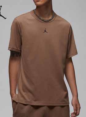 Nike/耐克正品Jordan男士圆领透气下摆开衩短袖T恤FN5830-223