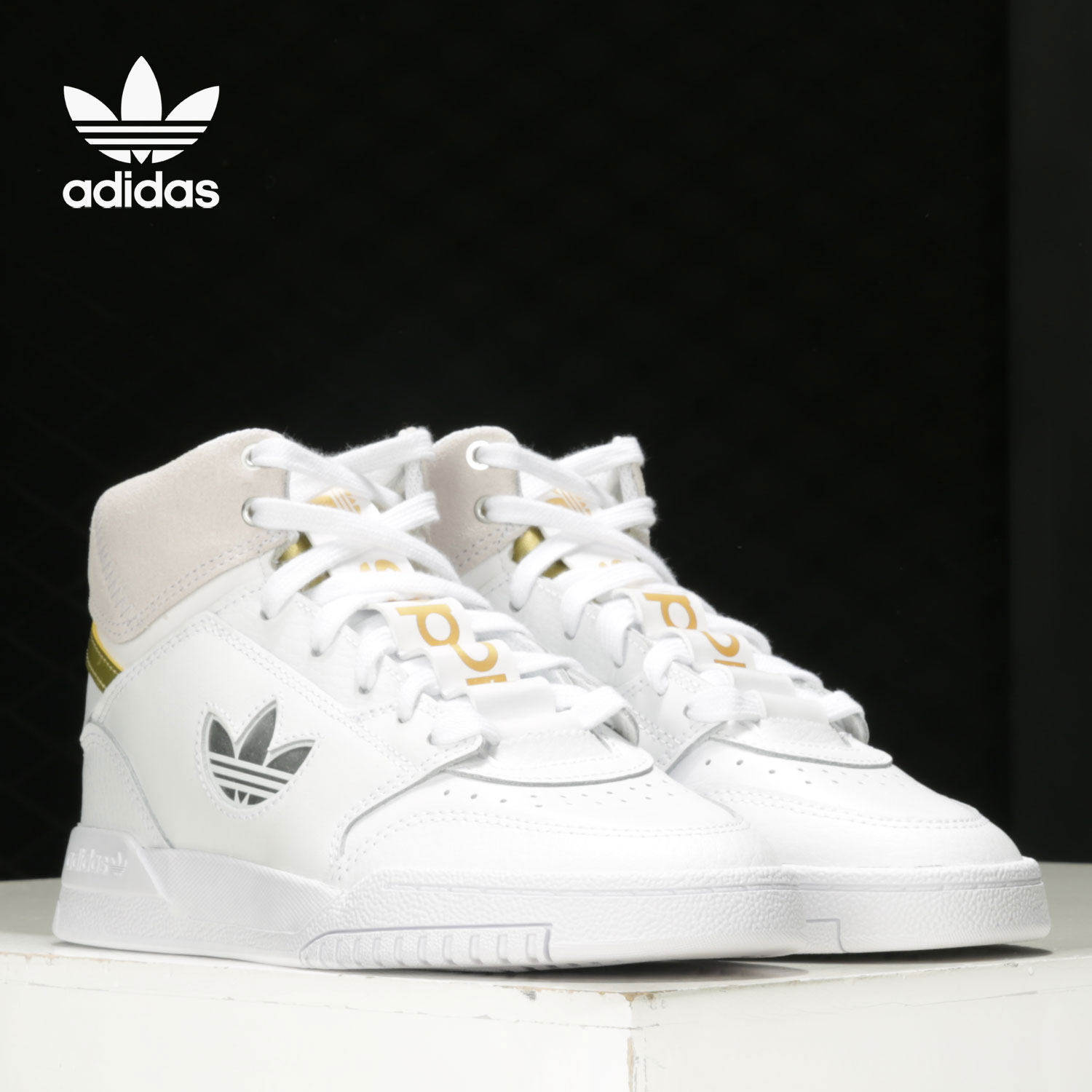 Adidas/阿迪达斯正品女子DROP STEP XLT W三叶草系列休闲鞋FX9811