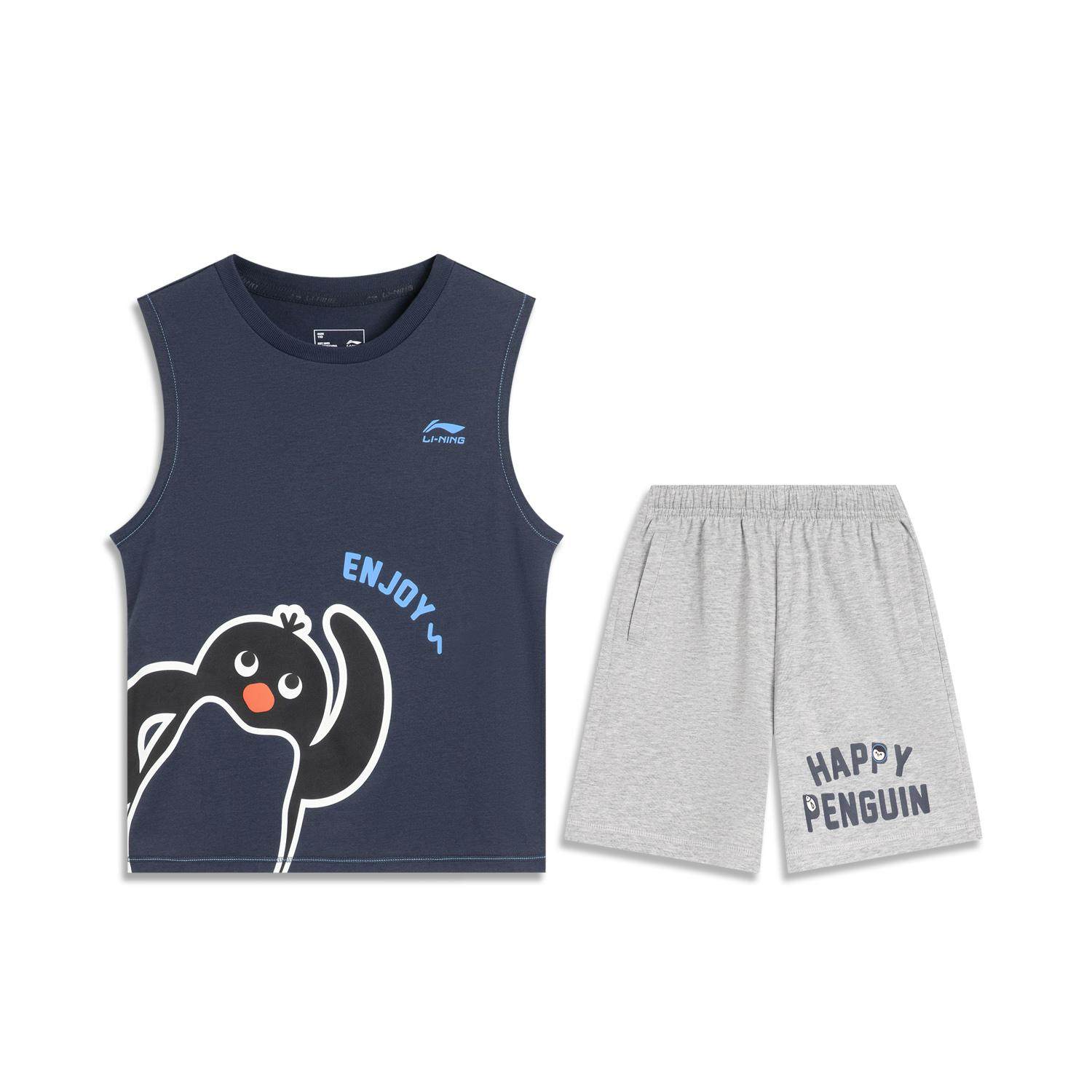 李宁正品2025新款男小童吸汗舒适亲肤宽松透气运动套装YWBV103,童装/婴儿装/亲子装,套装,淘宝优惠券,粉丝福利购,淘宝优惠卷