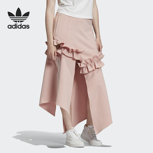 三叶草女子运动半身裙 SKIRT FT9902 阿迪达斯正品 Adidas