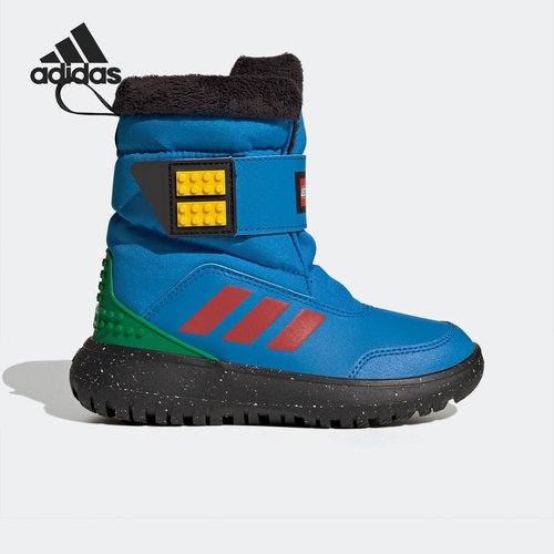 Adidas/阿迪达斯正品儿童休闲舒适加绒保暖耐磨雪地靴 GW4422