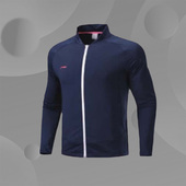 立领夹克外套AWDP173 男子运动休闲健身训练系列时尚 李宁正品 新款