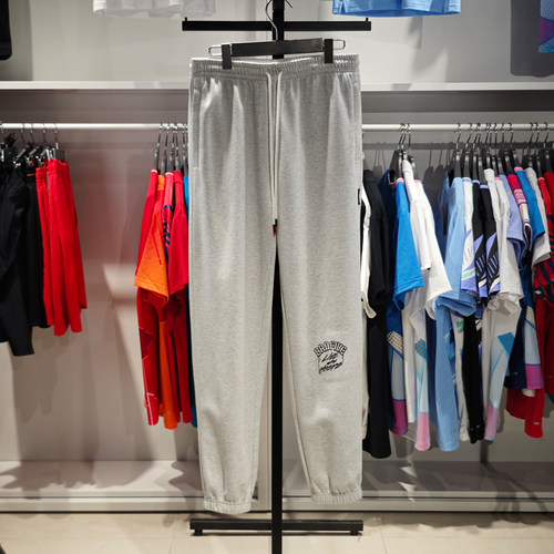 李宁正品反伍BADFIVE男子轻盈透气亲肤舒适运动束脚裤AKLU471-5