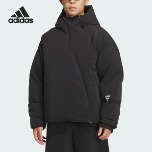 Adidas/阿迪达斯正品2025秋季款男士保暖连帽羽绒服KC2576