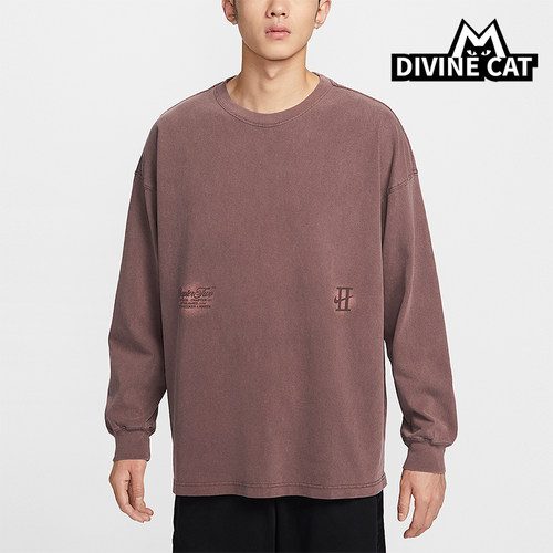 Nike/耐克正品2026春季款男士圆领篮球经典长袖上衣IH5086-502