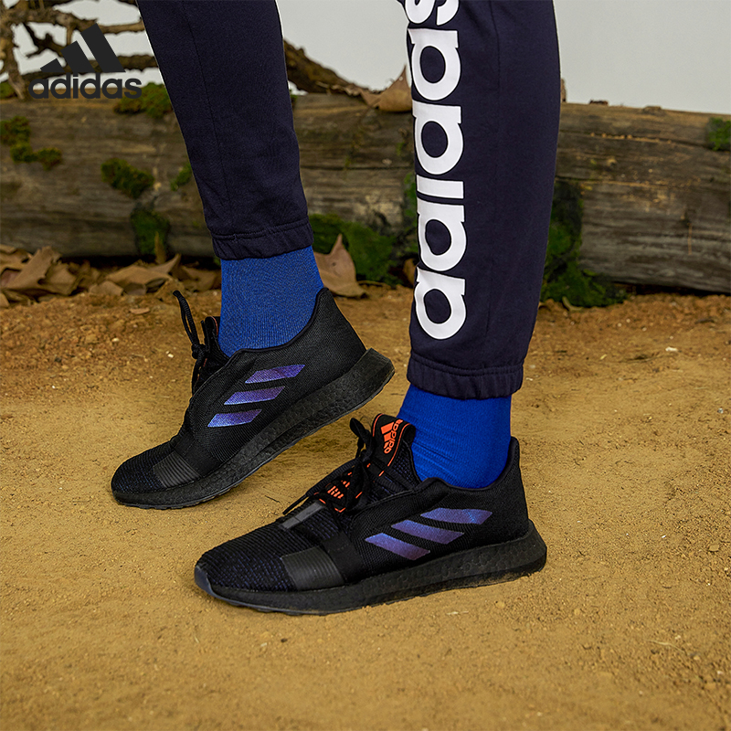 Adidas/阿迪达斯正品当季 SENSEBOOST GO M 男子跑步运动鞋EF0709