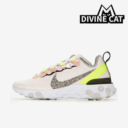 Nike/耐克正品React Element 55女士时尚防滑运动跑鞋CD6964-600