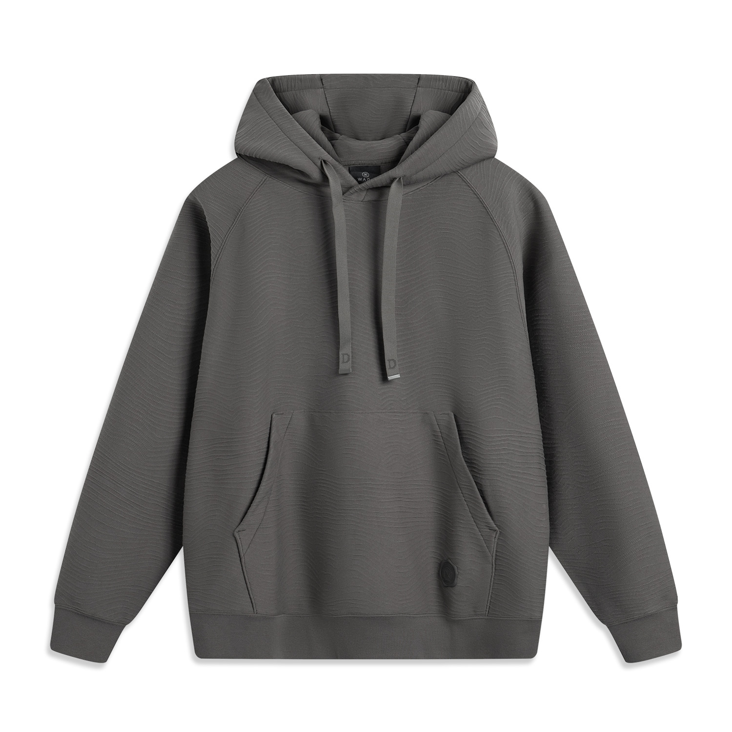 李宁正品男子简约宽松连帽卫衣