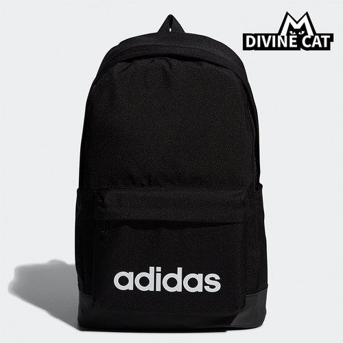Adidas/阿迪达斯正品NeoCLSC新款男女黑色休闲经典双肩背包FL3716