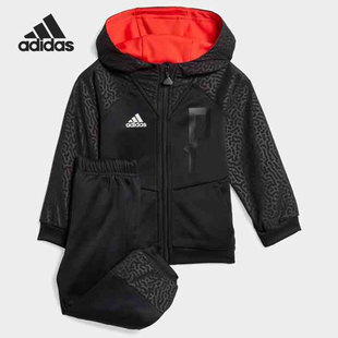 婴童两件套休闲运动套装 Adidas 新款 当季 FJ7002 阿迪达斯正品