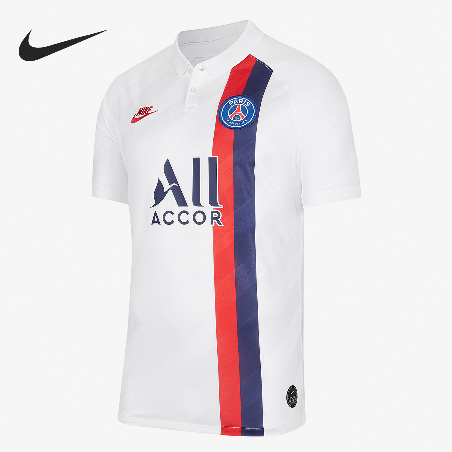 Nike/耐克正品19/20 赛季巴黎圣日耳曼男子短袖运动T恤AT0033-110