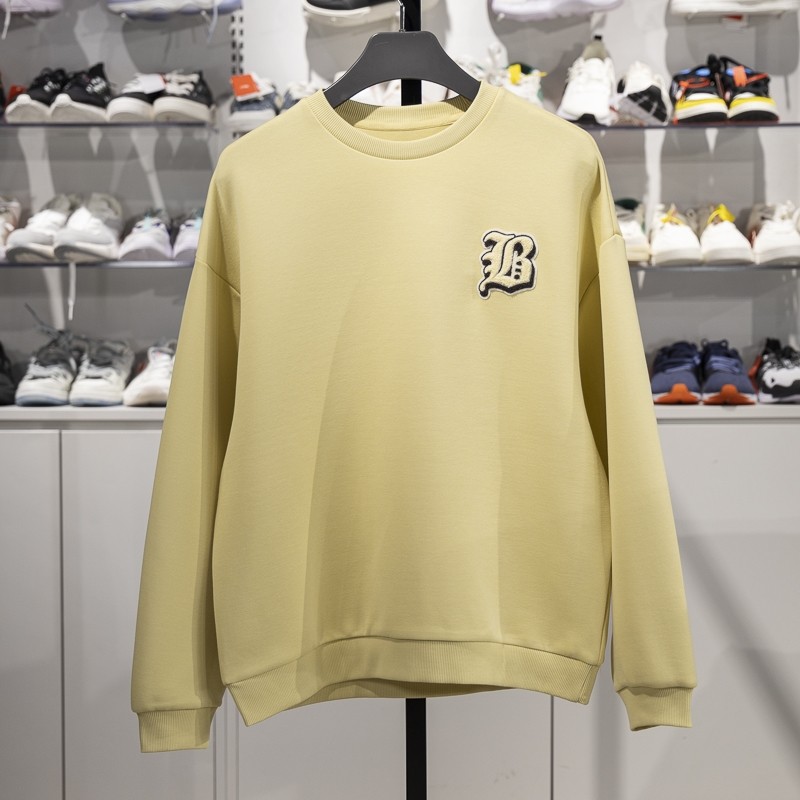 李宁正品反伍BADFIVE男子宽松舒适休闲圆领针织套头卫衣AWDV031-3