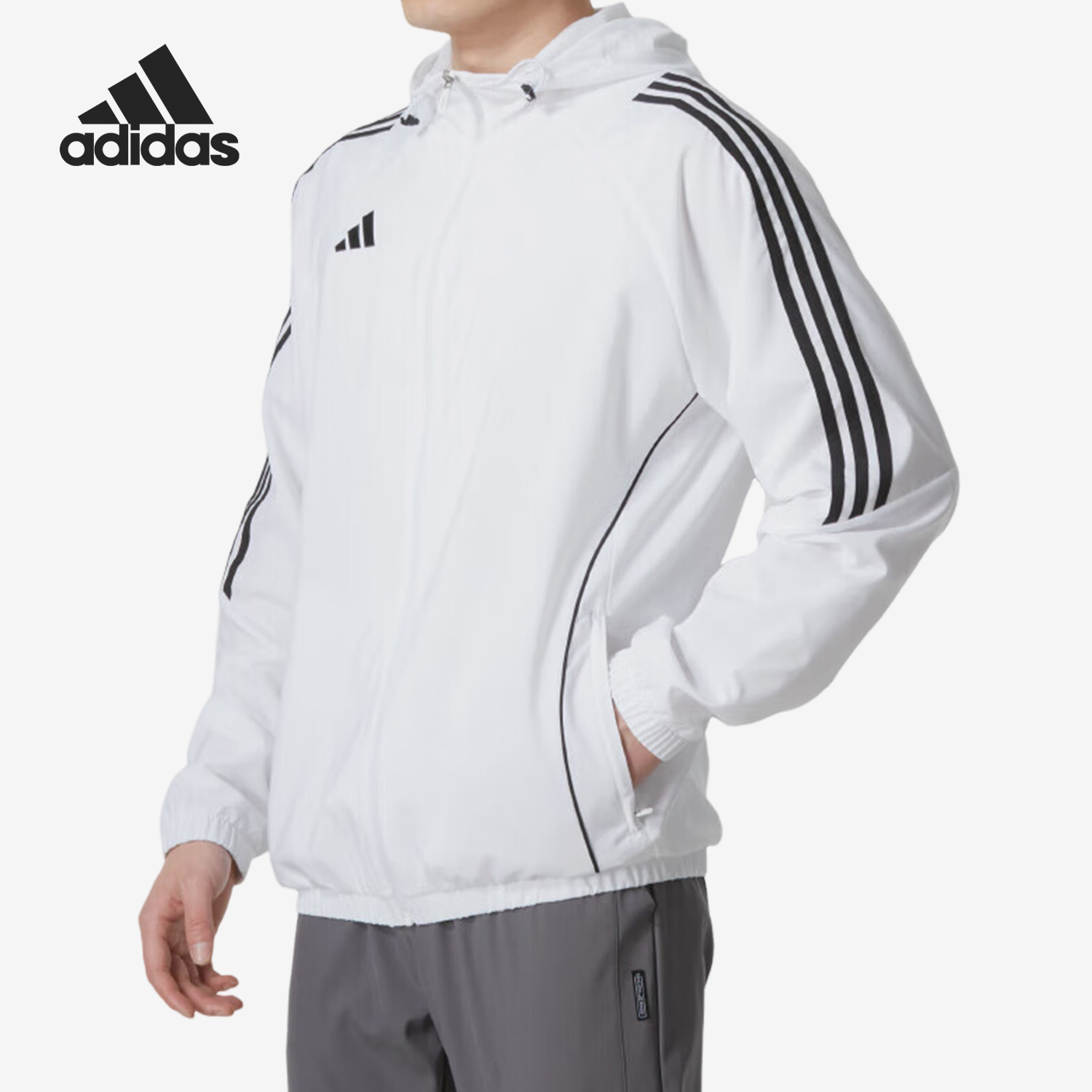 Adidas/阿迪达斯正品TIRO24 WB男士宽松防风夹克外套IM8808