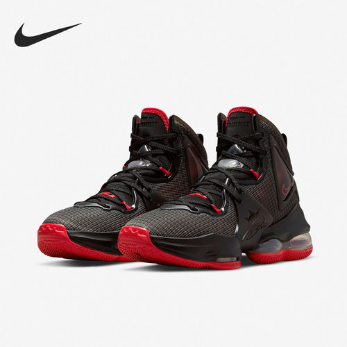 Nike/耐克正品大童LeBron 19篮球缓震休闲运动鞋 DD0418-011