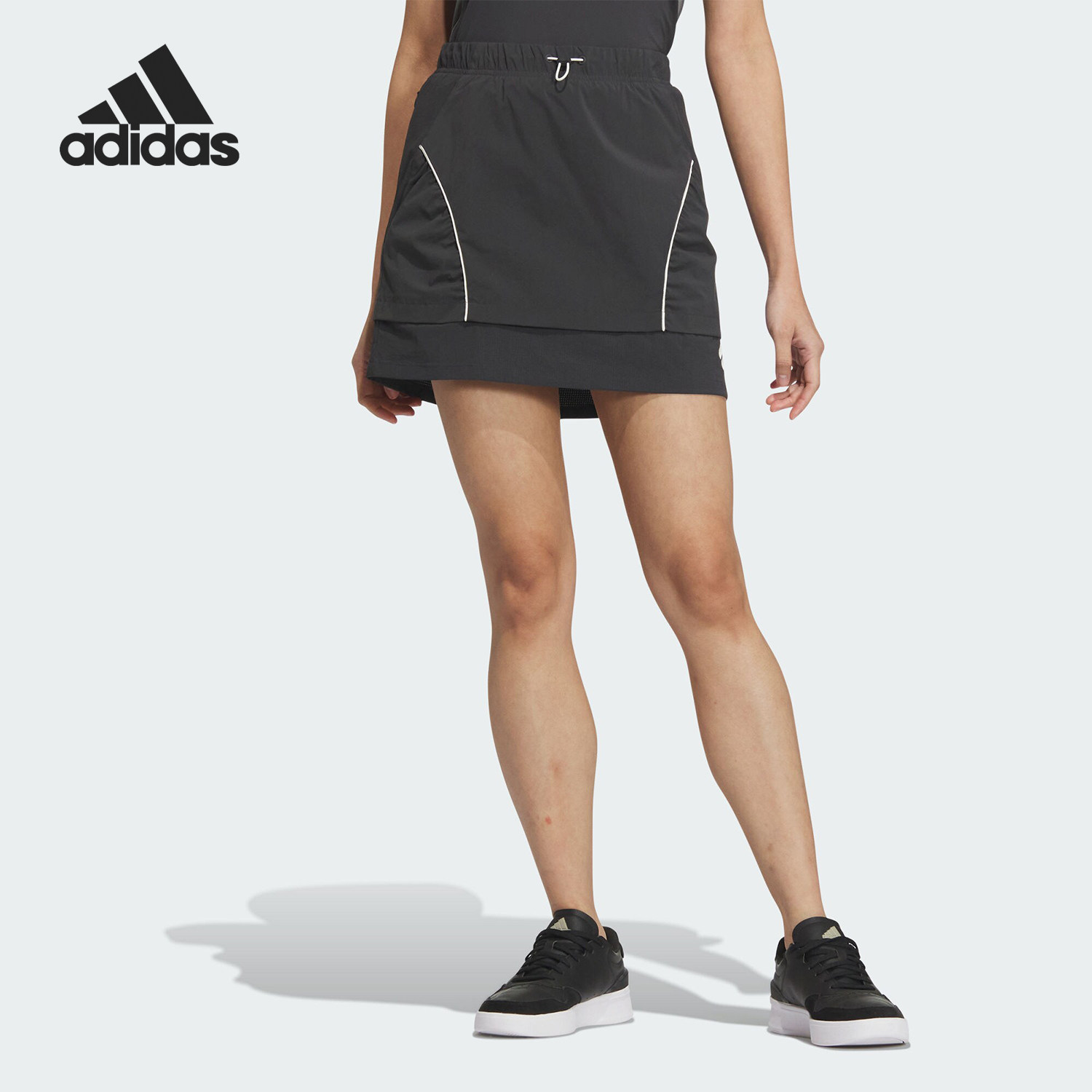 Adidas/阿迪达斯正品FUTURE STYLE女士运动休闲短裙JN3510