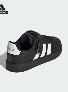 Adidas/阿迪达斯正品STREETTALK EL小童经典贝壳头板鞋JS5055