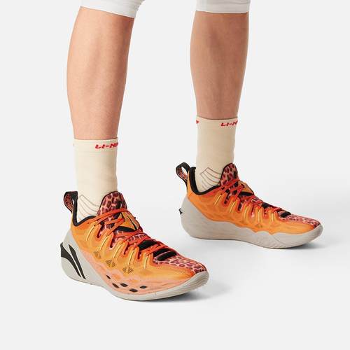 李宁正品BUCKETS男子高弹缓震低帮舒适包裹篮球专业比赛鞋ABAV051